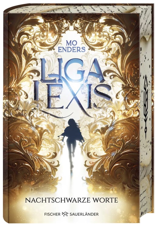 Liga Lexis Mo Enders Buchcover mit Farbschnitt