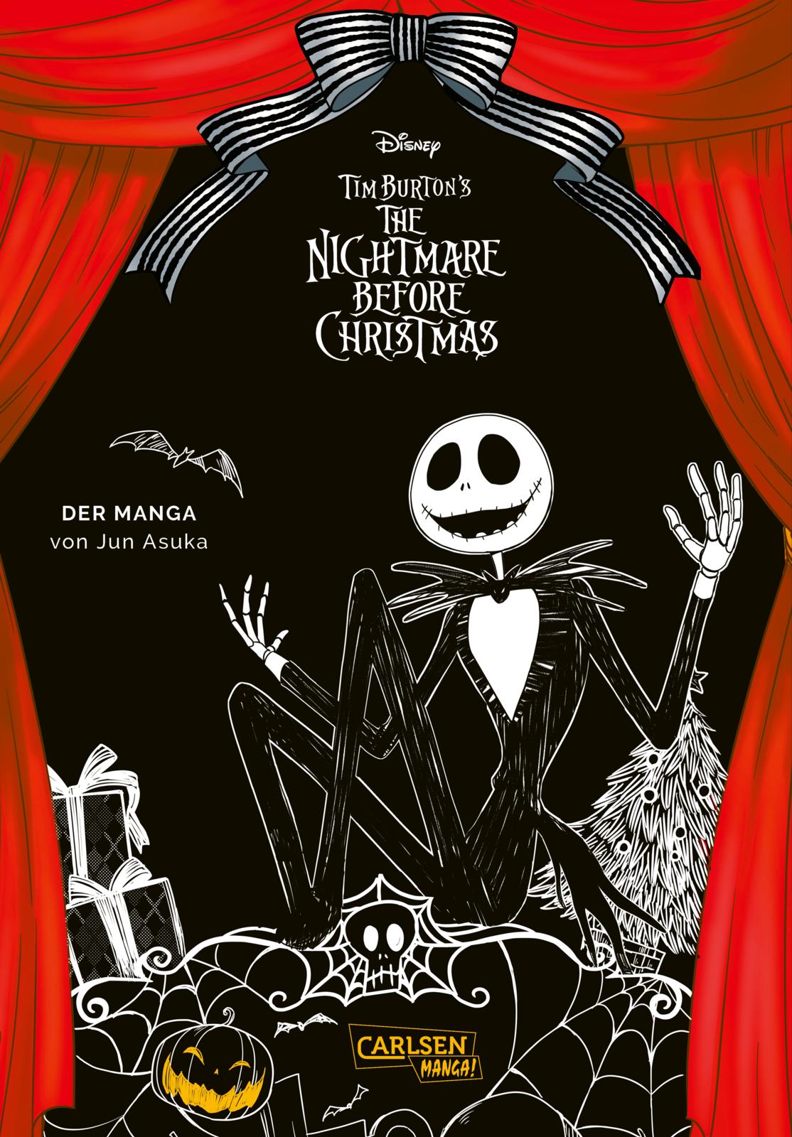 Tim Burton's The Nightmare Before Christmas: Der Manga Cover Carlsen